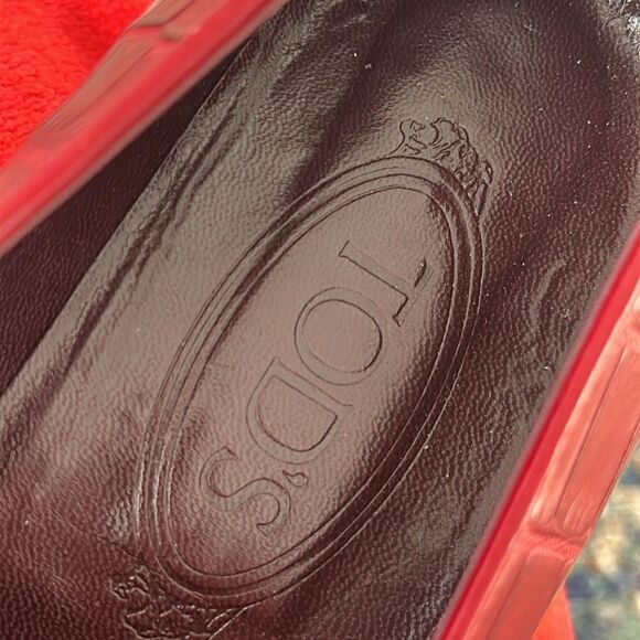 Tod’s Alligator Crocodile Pointed Toe Drivers Loafers Shoes with storage bag - Picture 4 of 12